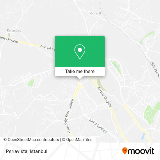 Perlavista map