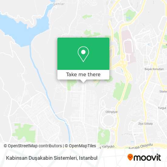 Kabinsan Duşakabin Sistemleri map