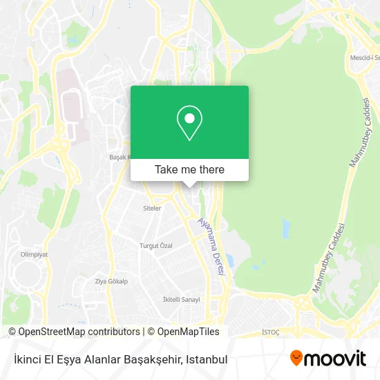 İkinci El Eşya Alanlar Başakşehir map
