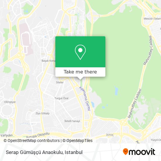 Serap Gümüşçü Anaokulu map