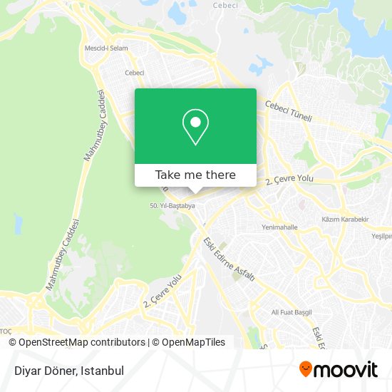 Diyar Döner map