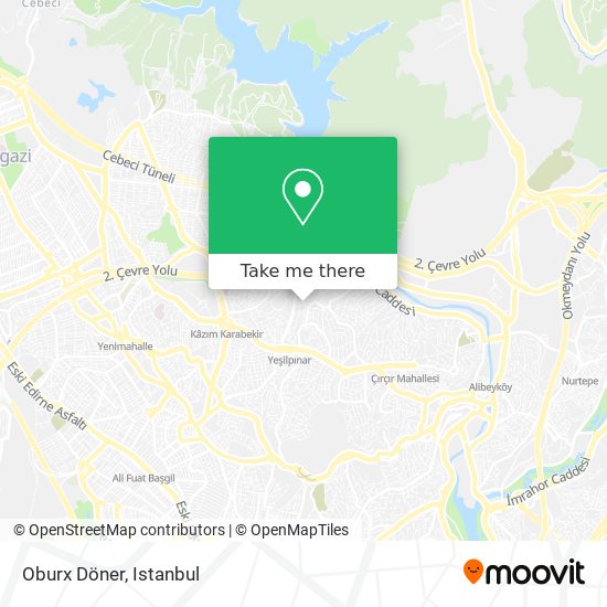 Oburx Döner map