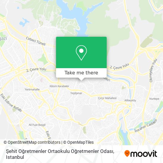 Şehit Oğretmenler Ortaokulu Oğretmenler Odası map