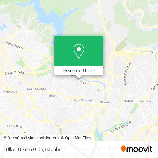 Ülker Ülkem Gıda map