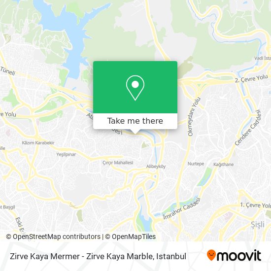 Zirve Kaya Mermer - Zirve Kaya Marble map