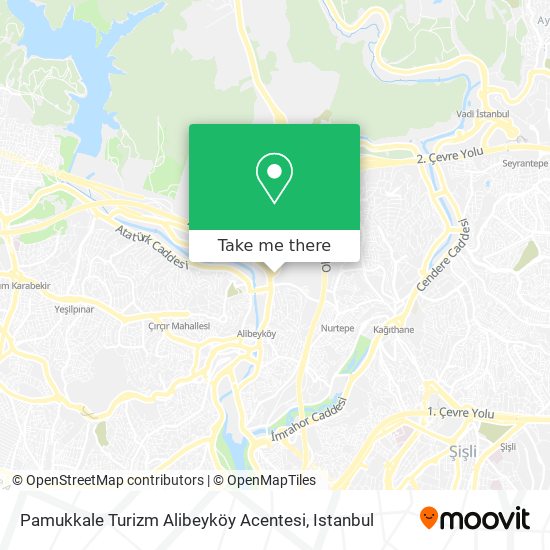 Pamukkale Turizm Alibeyköy Acentesi map