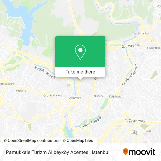 Pamukkale Turizm Alibeyköy Acentesi map