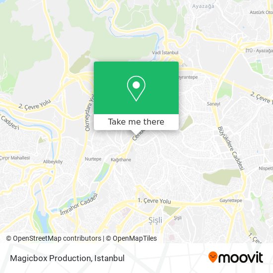 Magicbox Production map