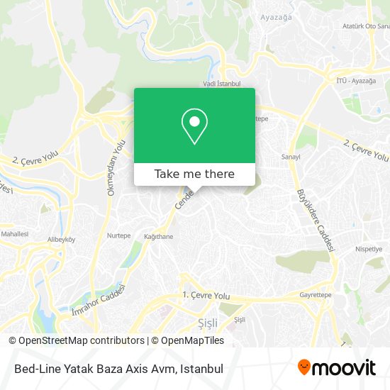 Bed-Line Yatak Baza Axis Avm map