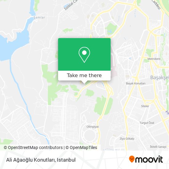 Ali Ağaoğlu Konutları map