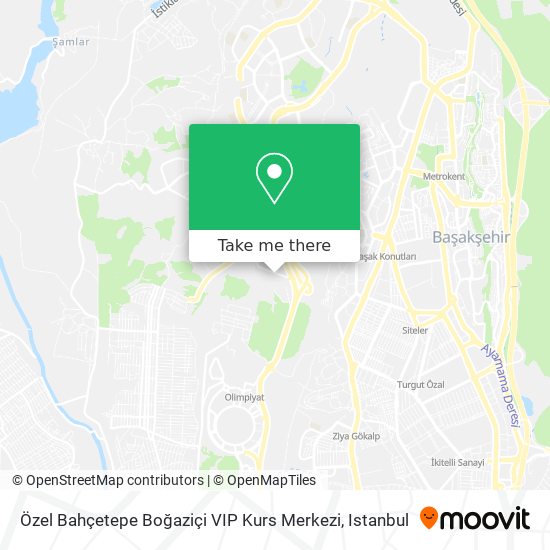 Özel Bahçetepe Boğaziçi VIP Kurs Merkezi map