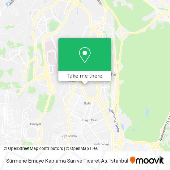 Sürmene Emaye Kaplama San ve Ticaret Aş map