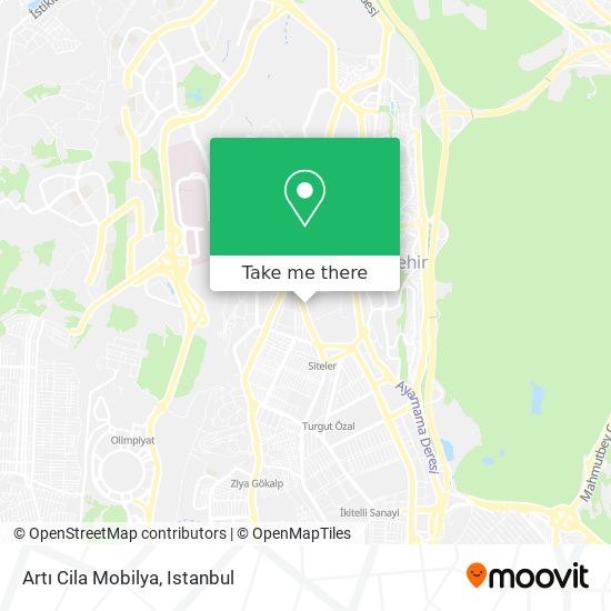 Artı Cila Mobilya map