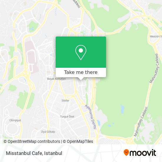 Misstanbul Cafe map