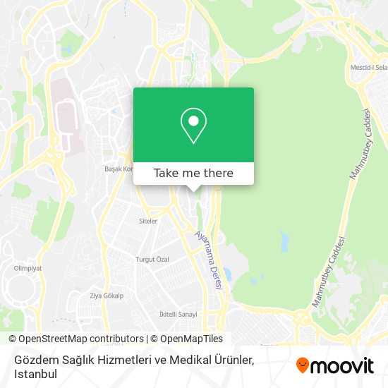 Gözdem Sağlık Hizmetleri ve Medikal Ürünler map
