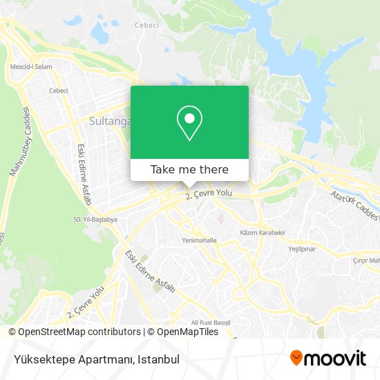 Yüksektepe Apartmanı map