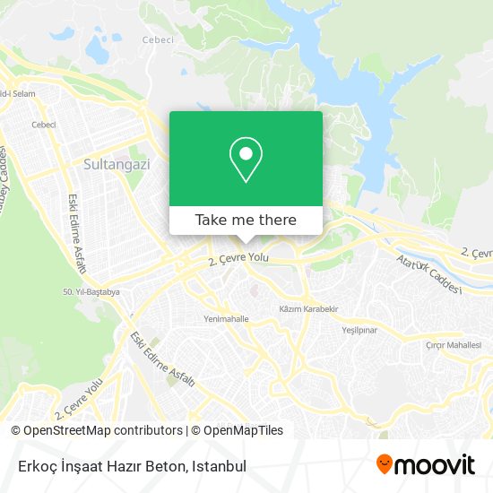 Erkoç İnşaat Hazır Beton map