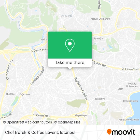 Chef Borek & Coffee Levent map