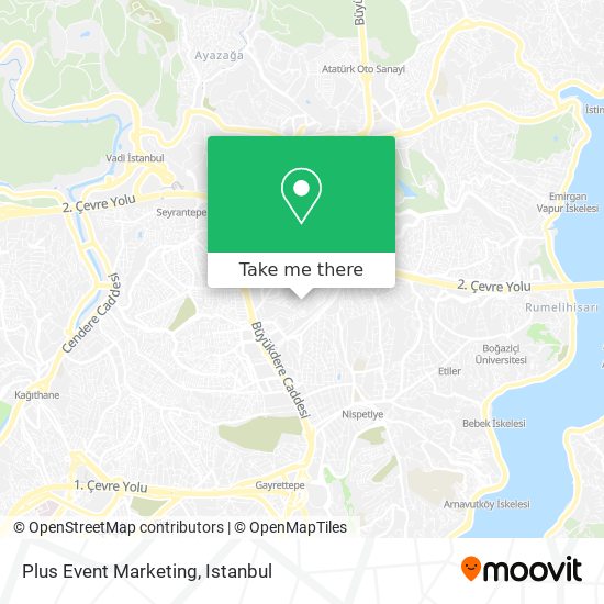 Plus Event Marketing map