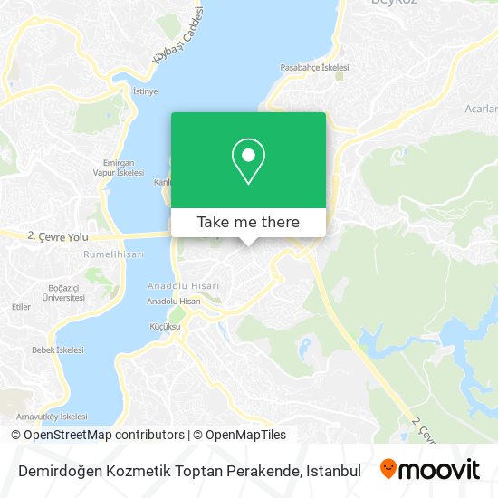 Demirdoğen Kozmetik Toptan Perakende map