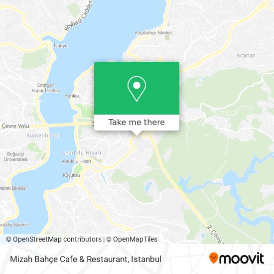 Mizah Bahçe Cafe & Restaurant map