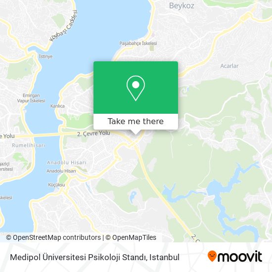 Medipol Üniversitesi Psikoloji Standı map