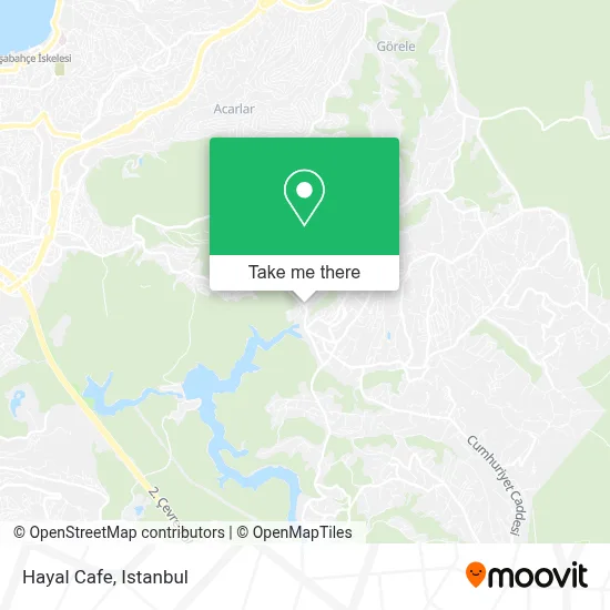 Hayal Cafe map