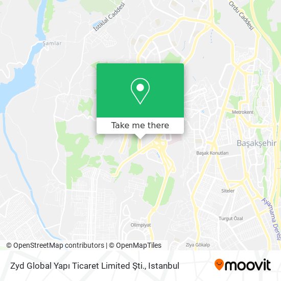 Zyd Global Yapı Ticaret Limited Şti. map