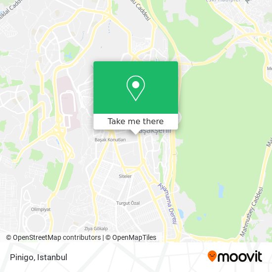 Pinigo map