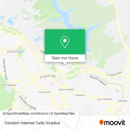 Gündem İnternet Café map