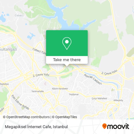 Megapiksel İnternet Cafe map