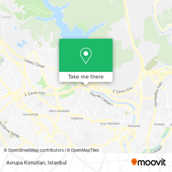 Avrupa Konutları map