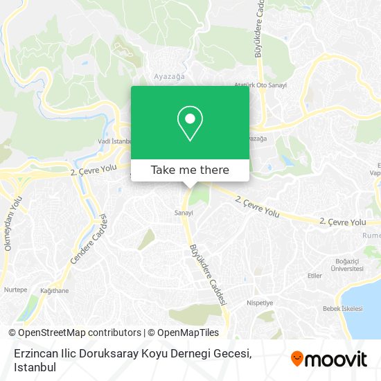 Erzincan Ilic Doruksaray Koyu Dernegi Gecesi map