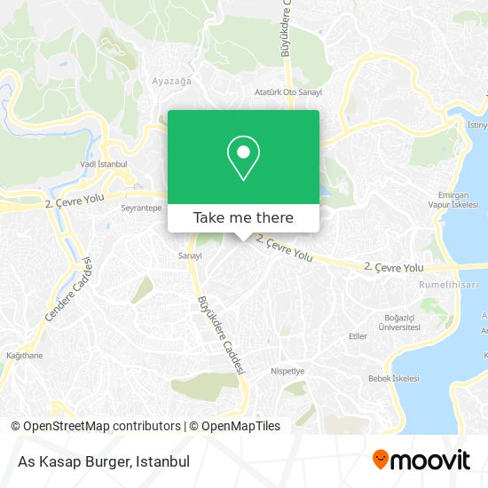 As Kasap Burger map