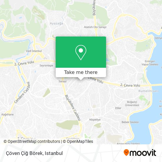 Çöven Çiğ Börek map