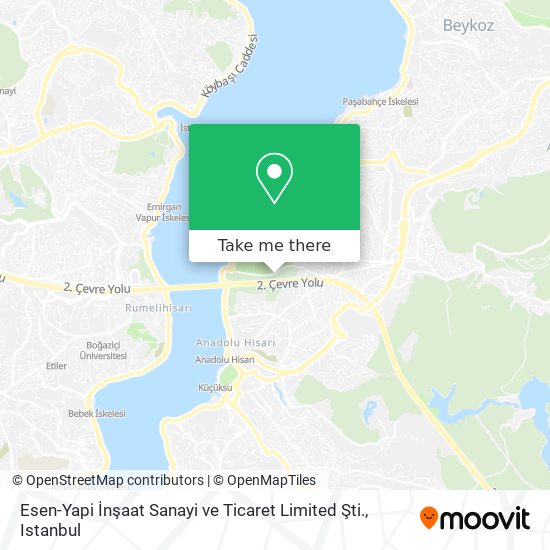 Esen-Yapi İnşaat Sanayi ve Ticaret Limited Şti. map