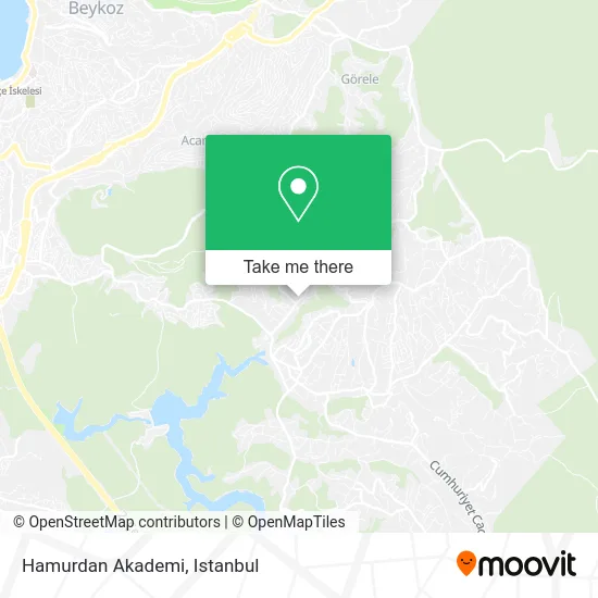 Hamurdan Akademi map