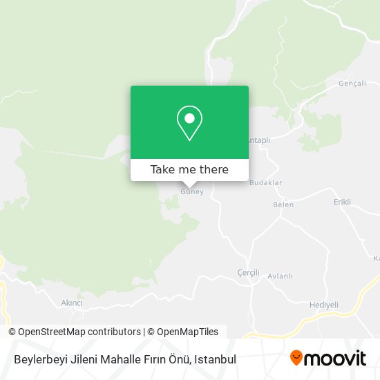 Beylerbeyi Jileni Mahalle Fırın Önü map