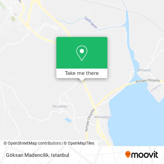 Göksan Madencilik map