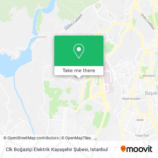 Clk Boğaziçi Elektrik Kayaşehir Şubesi map