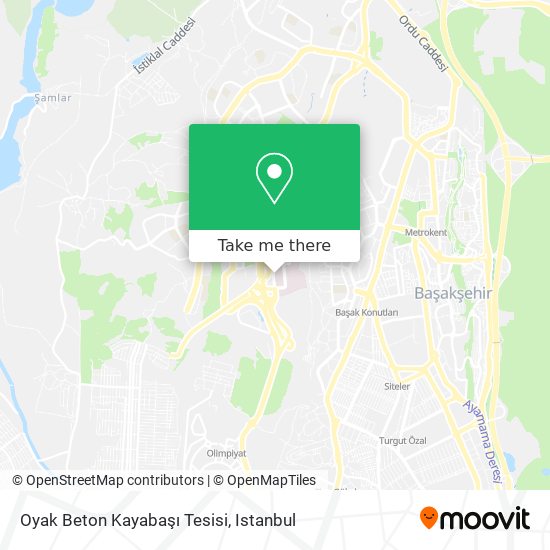 Oyak Beton Kayabaşı Tesisi map