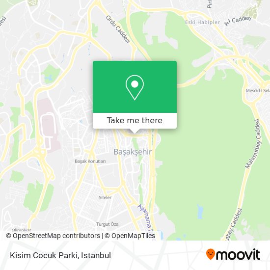 Kisim Cocuk Parki map