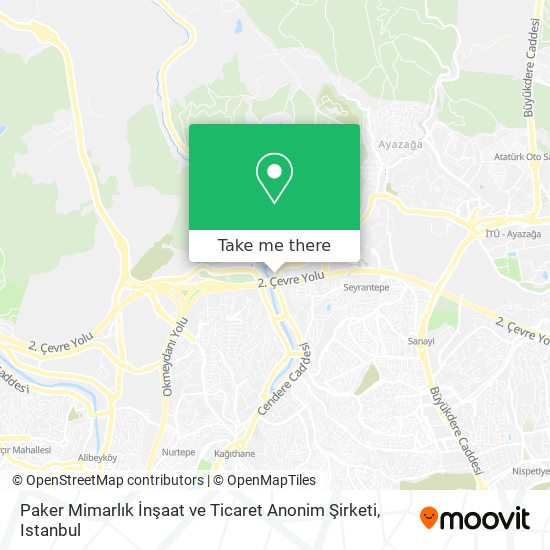 Paker Mimarlık İnşaat ve Ticaret Anonim Şirketi map