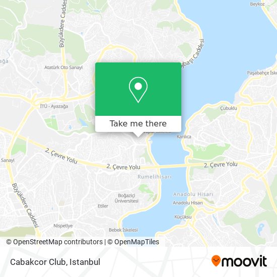 Cabakcor Club map