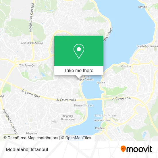 Medialand map
