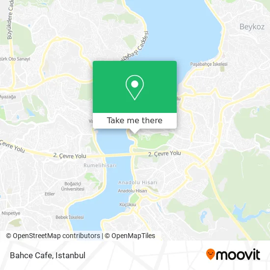 Bahce Cafe map