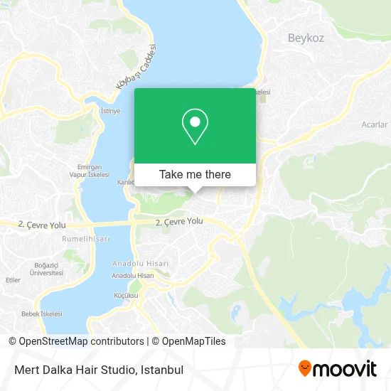Mert Dalka Hair Studio map
