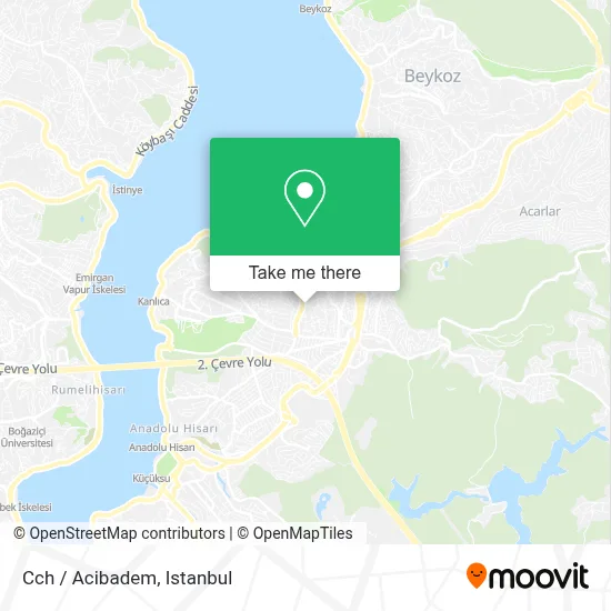 Cch / Acibadem map