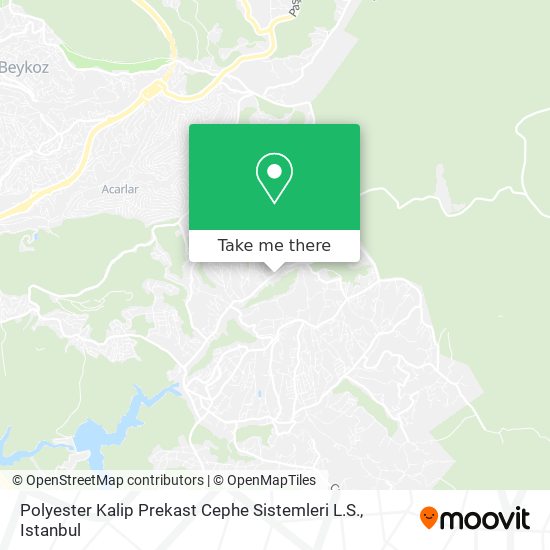 Polyester Kalip Prekast Cephe Sistemleri L.S. map