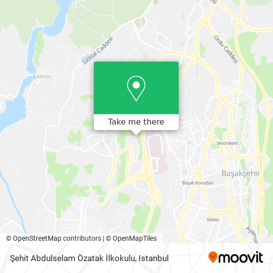 Şehit Abdulselam Özatak İlkokulu map